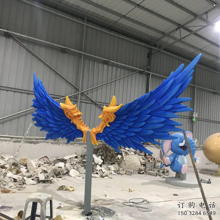 羽翼雕塑選定，美陳雕塑，藝術(shù)不銹鋼羽翼雕塑優(yōu)選