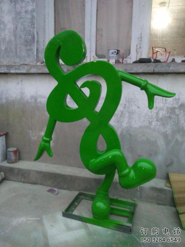 鍛造樂(lè)譜雕塑
