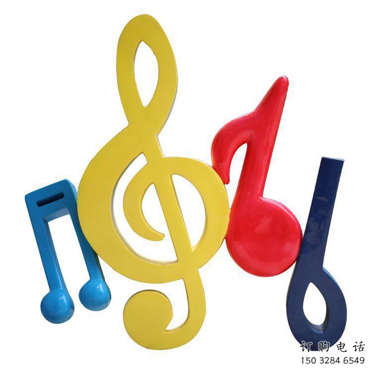 音樂符號(hào)雕塑訂做，校園雕塑，音樂符號(hào)雕塑批發(fā)
