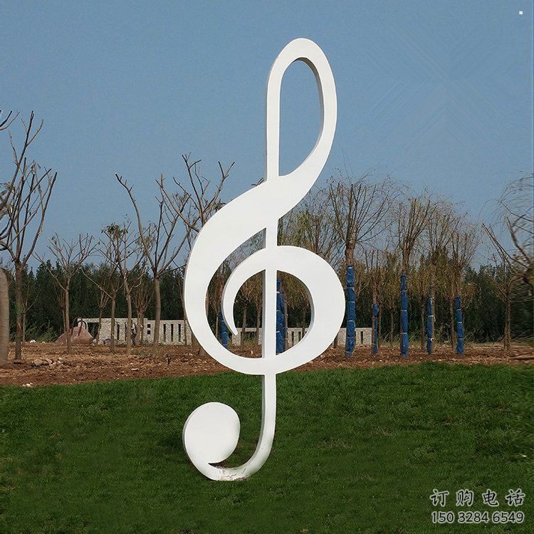 音樂符號雕塑供需，美陳雕塑，歐式景觀音樂雕塑承接