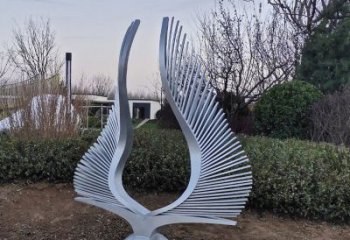 幼兒園鳳尾雕塑，鐵藝文化雕塑，鑄造制作