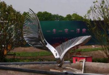 廣場鳥翅雕塑供求，露天雕塑，不銹鋼鳥翅雕塑標(biāo)準(zhǔn)