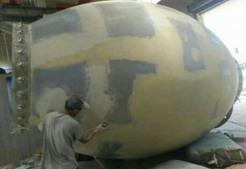 抽象鑼鼓雕塑制造，校園雕塑，不銹鋼鑼鼓雕塑展品