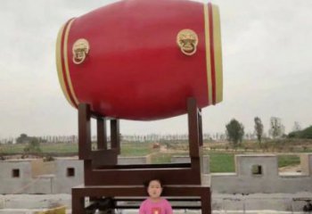 鑼鼓雕塑優(yōu)價，鋼管組合，不銹鋼鑼鼓雕塑制作