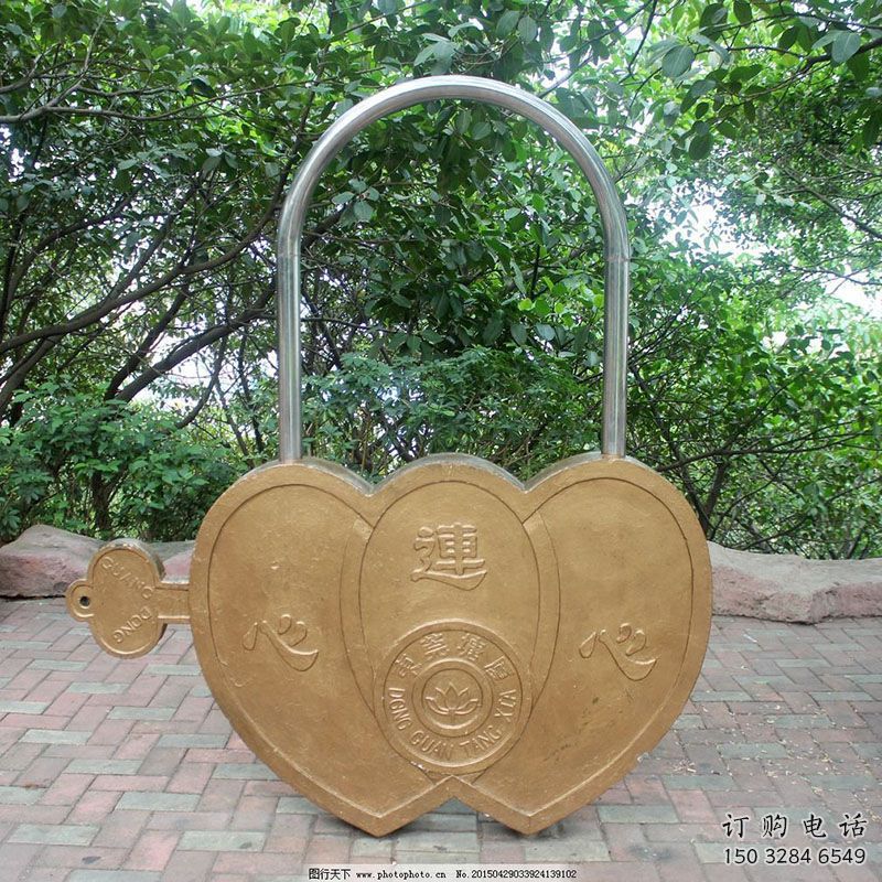 連心鎖雕塑生產(chǎn)，水景雕塑，各類連心鎖雕塑定制