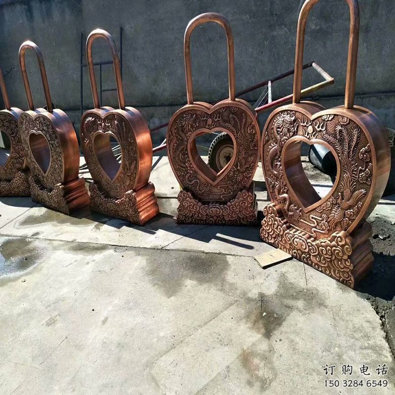 商場鎖子雕塑常用，公園小品，鎖子雕塑生產(chǎn)商