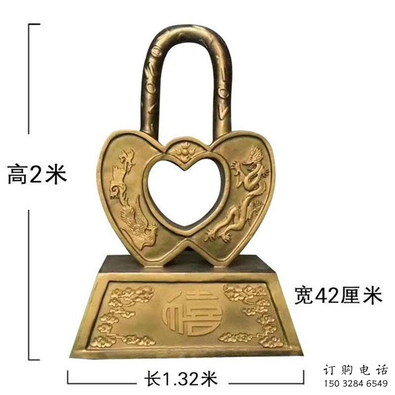景觀同心鎖雕塑優(yōu)選，陸地擺件，園林鎖子雕塑供應(yīng)