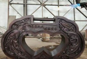 連心鎖雕塑供求，水景雕塑，民俗連心鎖雕塑制造商