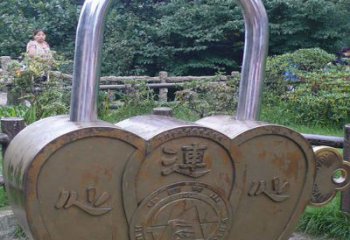 室外連心鎖雕塑展品，公園小品，城市連心鎖雕塑供需