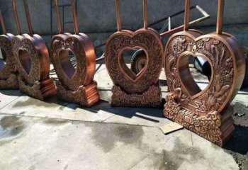 銅鎖子雕塑供求，水景雕塑，民俗銅鎖子雕塑制造商