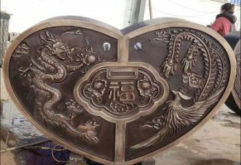 銅鎖子雕塑專供，景區(qū)雕塑，城市銅鎖子雕塑提供