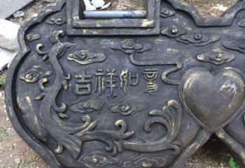 小銅鎖子雕塑生產(chǎn)商，街頭藝術(shù)，藝術(shù)銅鎖子雕塑精選