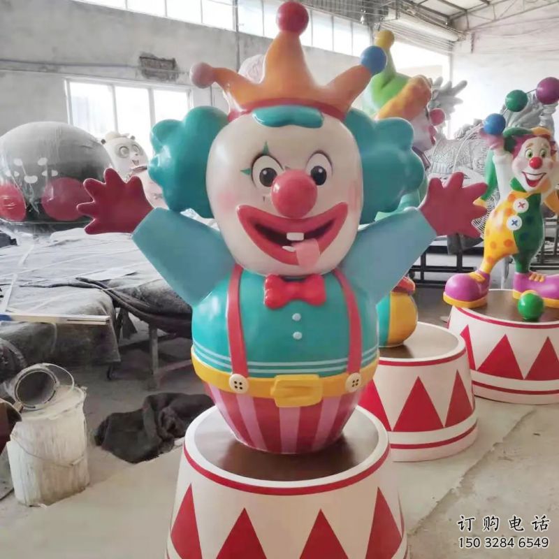 長(zhǎng)樂(lè)公園小丑雕塑