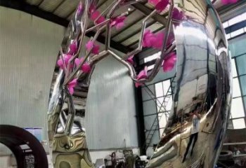 酒泉梅花雕塑工廠優(yōu)選，城市裝飾，景觀梅花雕塑供給