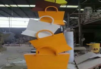 張掖烤漆挎包雕塑制造商，室外軟裝，景觀挎包雕塑制作