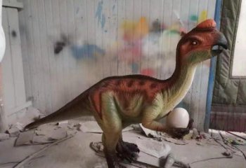 桂林抽象恐龍雕塑制造，動物雕塑，玻璃鋼恐龍雕塑展品