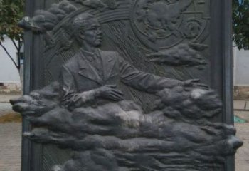 清鎮(zhèn)公園浮雕定做，景觀擺件，鍛銅墻體浮雕制作廠家