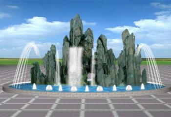 綏化電影變頻噴泉雕塑，水景噴泉雕塑承接