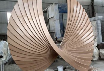 鹽池羽翼雕塑常用，景觀概念，不銹鋼羽翼雕塑展品