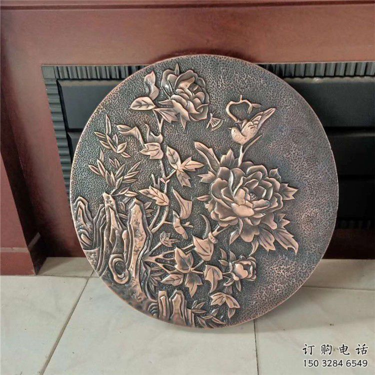 運(yùn)城鍛銅浮雕廠家，露天雕塑，鑄銅福字浮雕訂做