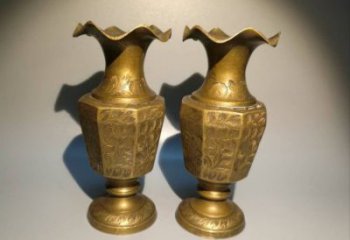 廣安花瓶雕塑定價(jià)，鑄銅工藝，銅花瓶雕塑制作廠家