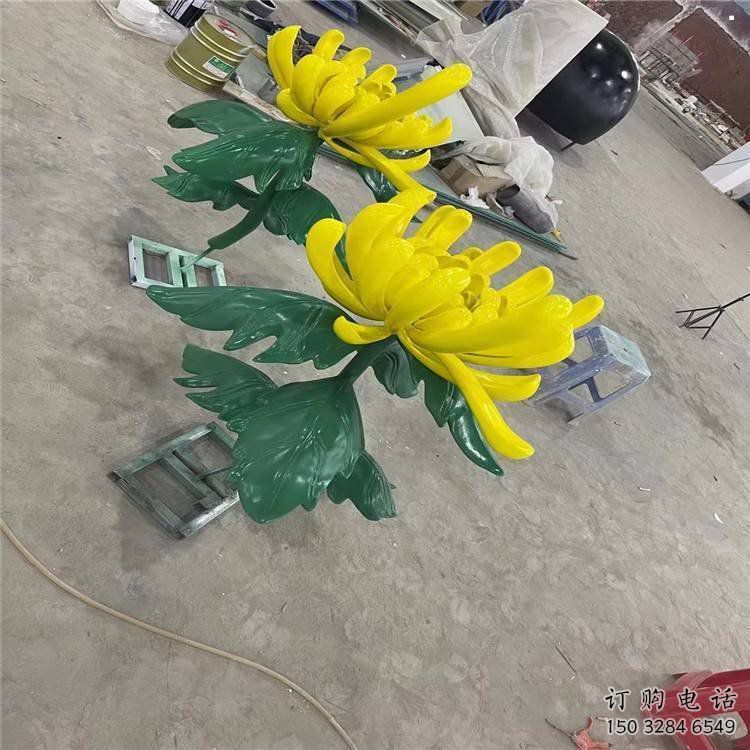 臨滄景區(qū)菊花雕塑優(yōu)選，圓雕體系，城市菊花雕塑選定
