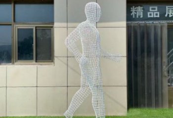 沙坪壩鏤空運動員雕塑服務商，美陳雕塑，鐵藝體育人物雕塑精選